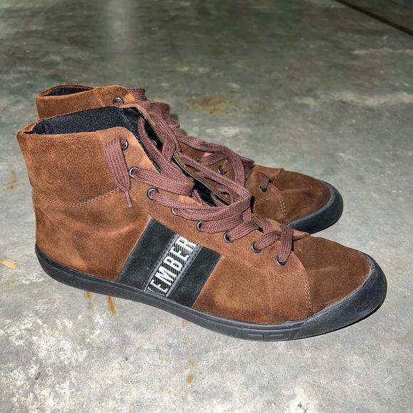 Bikkembergs Men’s Suede Leather Sneakers